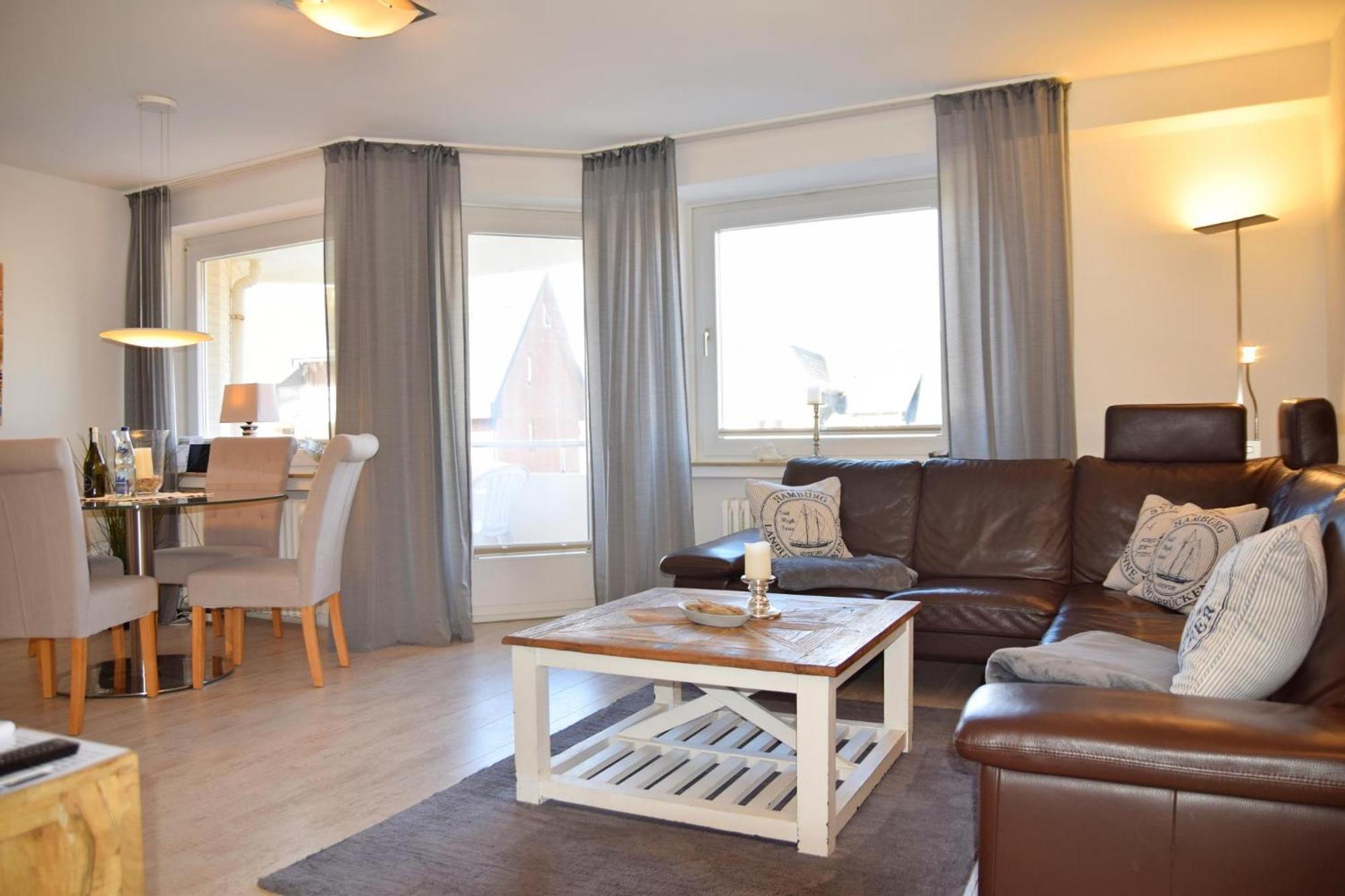 App Seebrise In Westerland Mit Balkon Am Strand Inkl Parkplatz Exterior photo